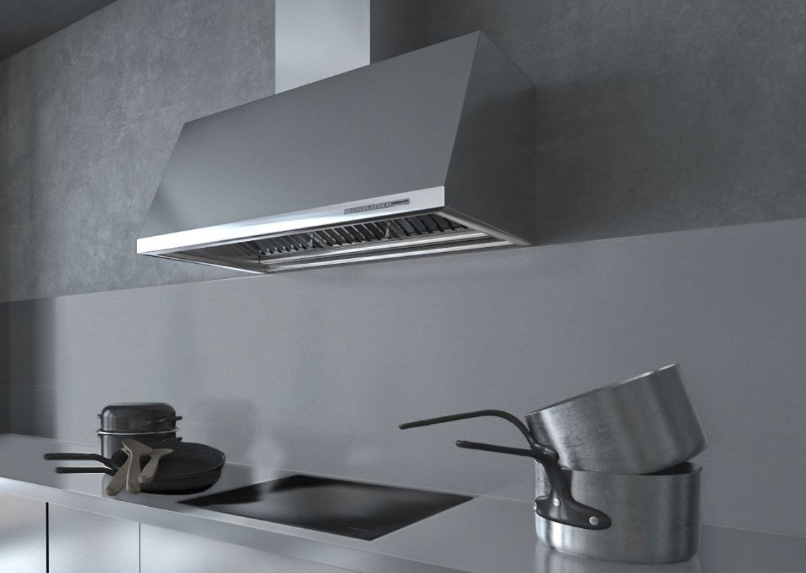 Hotte installée